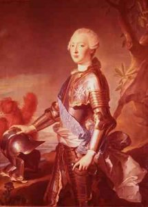 Perseus under the protection of Minerva turns Phineus to stone by brandishing the head of Medusa