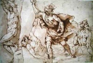 Studies for the Martyrdom of St Sebastian and the Stoning of St Stephen