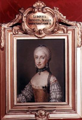 Infanta Maria Ludovica daughter of Charles III of Spain and wife of Leopold II 1747-92