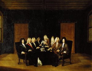 A carriage drawn by griffins and driven by Carlo di Loreno