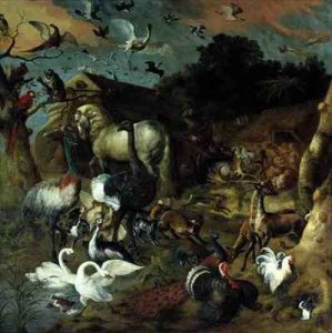 A Fete and View of a City