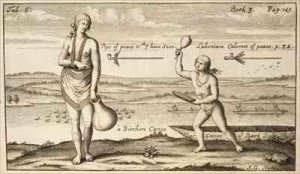 Priest and Conjuror in costume