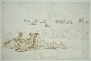 Illustration for Nicomede by Pierre Corneille 1606-84