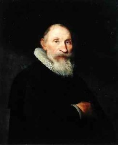 Portrait of a young girl as Diana in a glade with two greyhounds