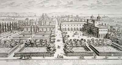 Garden of the Grand Duke of Tuscany on the Monte Pincio