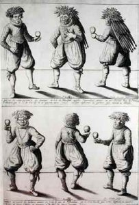 Members of the Tupinambras Tribe Taken to the King of France in Paris to be Baptised and Converted to Christianity