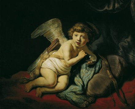 Cupid with the Soap Bubble 1634
