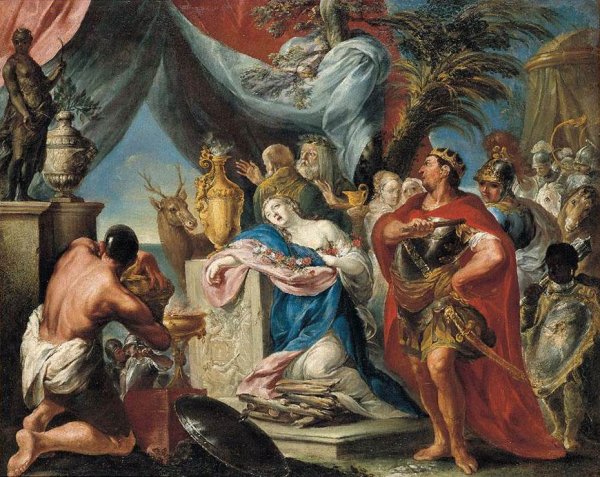 The Sacrifice Of Iphigenia