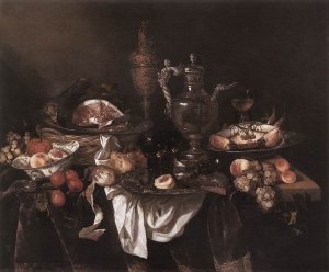 Banquet Still-Life with a Mouse 1667