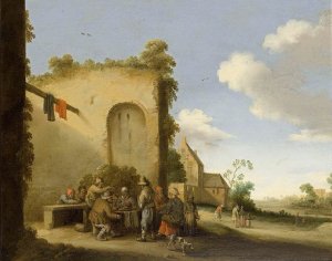 Village Scene 1645