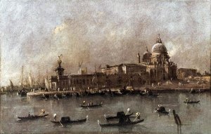 View of Piazzetta San Marco towards the San Giorgio Maggiore 1770s
