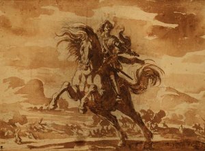 A Beggar and a Hurdy-Gurdy Player