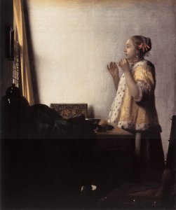 Woman with a Lute near a Window c. 1663