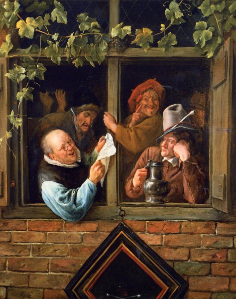 Rhetoricians at a Window 1662-66