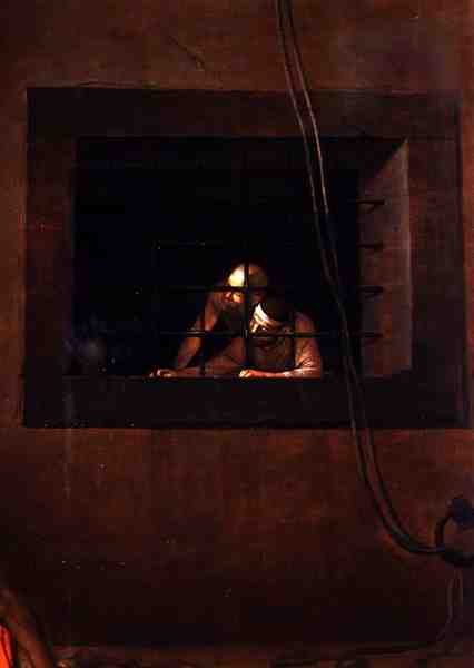 The Decapitation of St. John the Baptist, 1608 (detail-4)