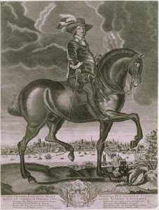 Equestrian Portrait of Oliver Cromwell