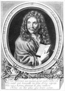 Portrait of Moliere 1622-73