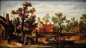 A Village by the River