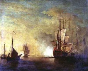 Shipping in a Calm Sea