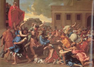 The Rape of the Sabine Women 1634-35