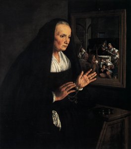 Portrait of a Widow at her Devotions